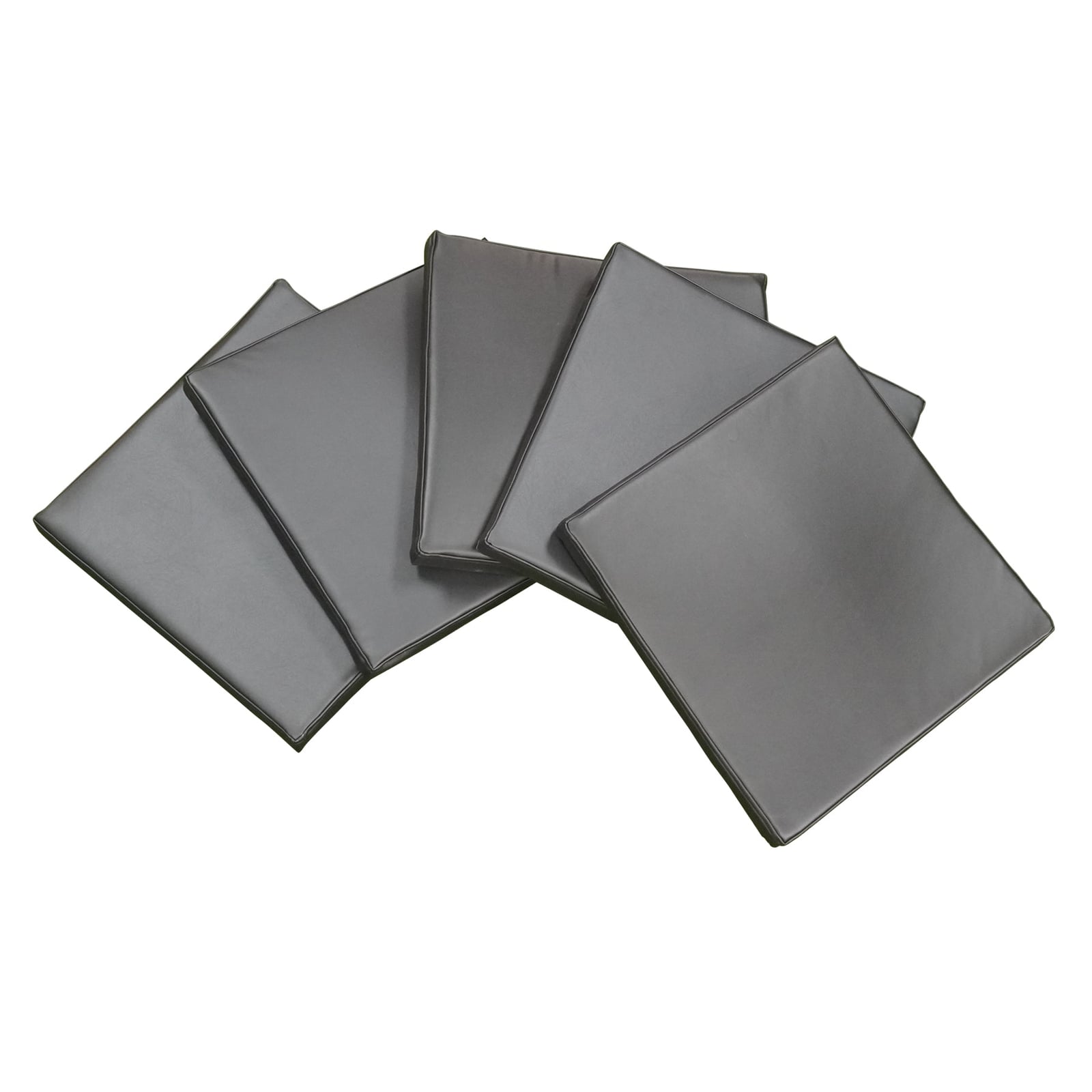 Rain or Shine Signature wall padding panels, fanned stack on white