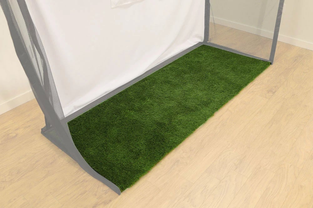 HomeCourse Landing Pad in use beneath a ProScreen frame