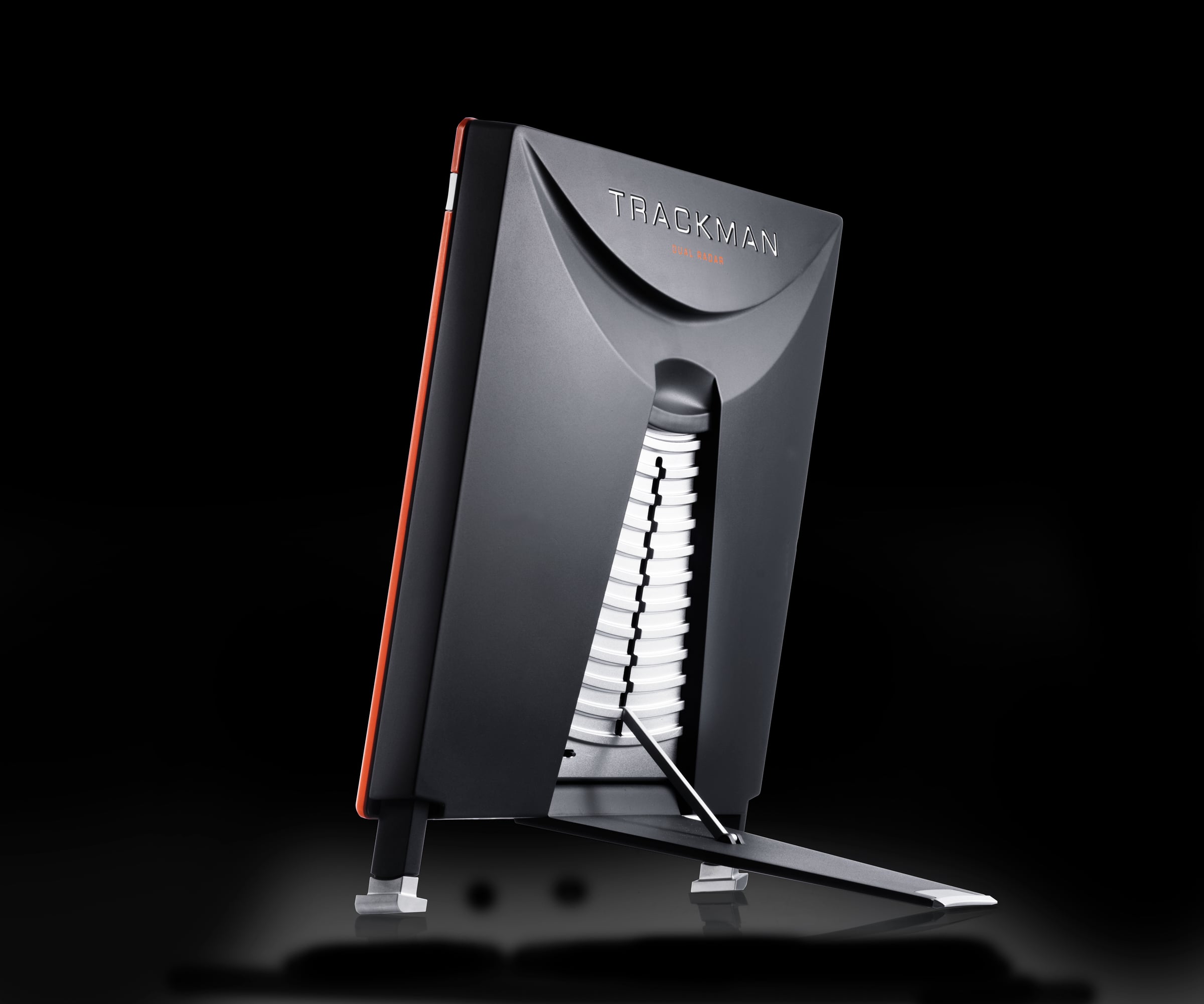 TrackMan 4 launch monitor, back-right view