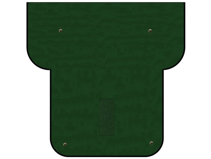 The Tee to Green Model Sim Green 14x14 — Pro Putt Systems dimensioned layout