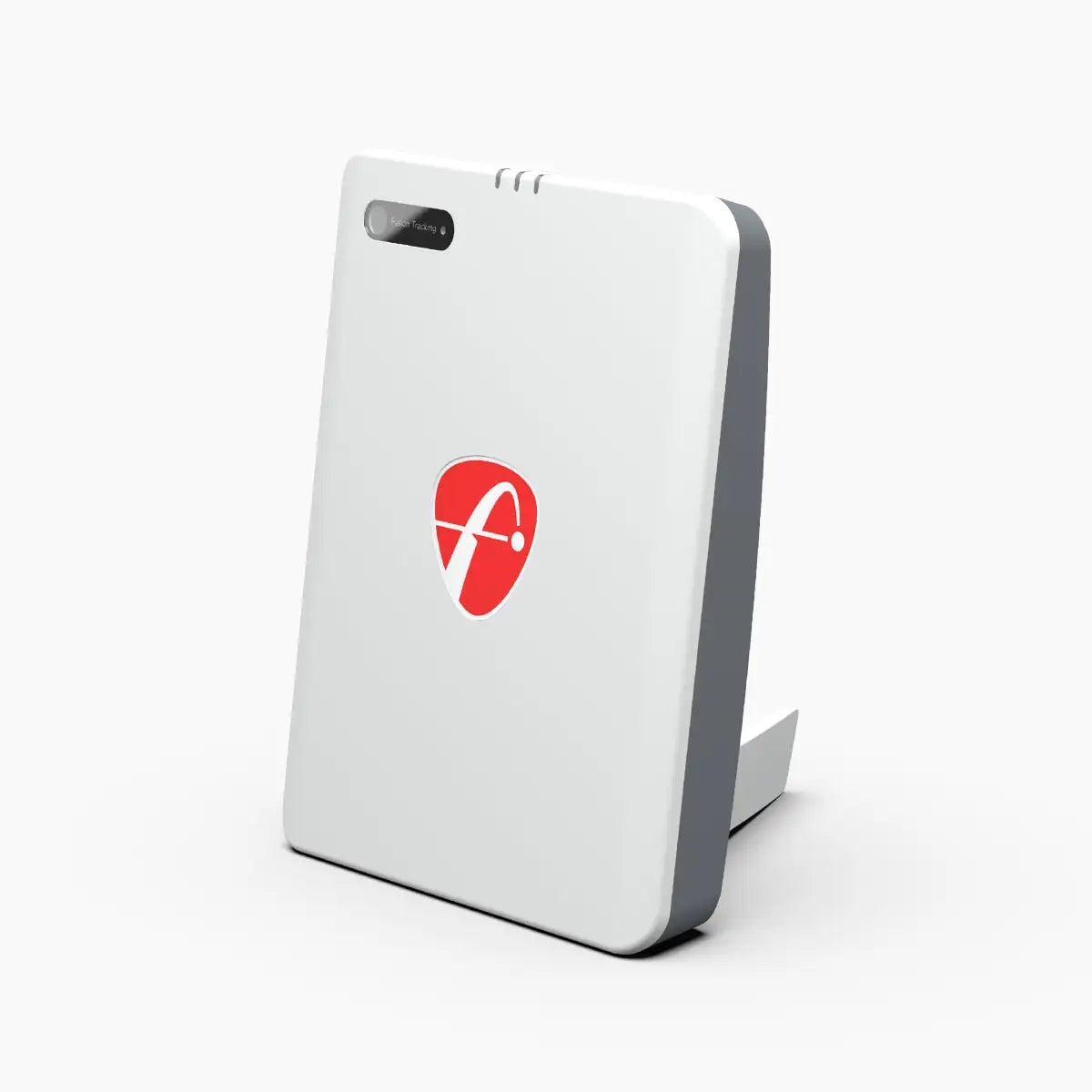 FlightScope Mevo Gen2 launch monitor, side view on white