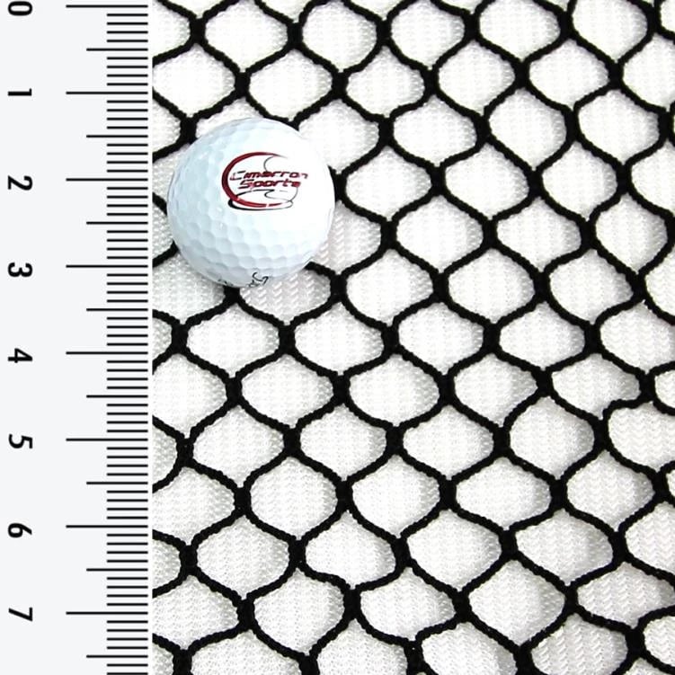Cimarron #252 poly mesh golf net insert with ruler for scale