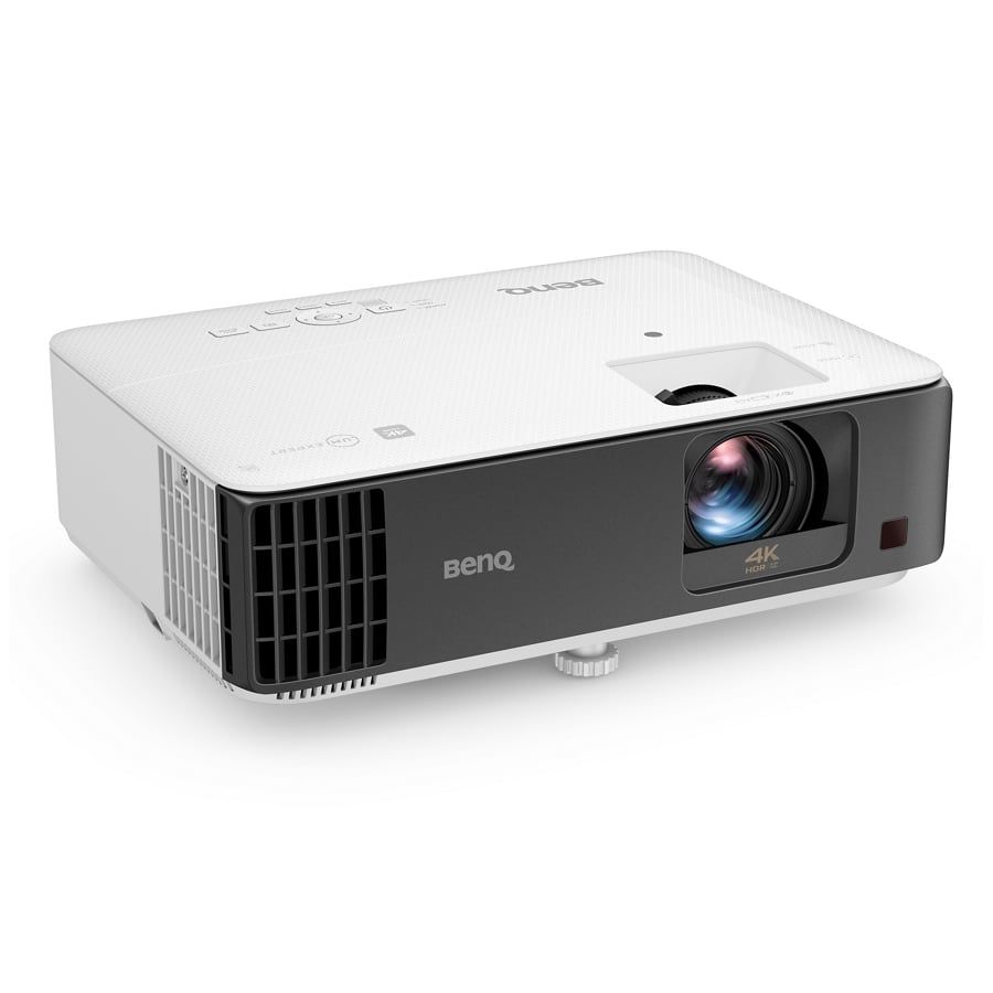 BenQ TK700STi projector, three-quarter view